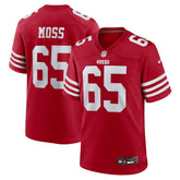 San Francisco 49ers Drew Moss Team Game Jersey | NFL Online