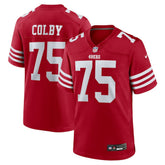 San Francisco 49ers Connor Colby Team Game Jersey | NFL Hot