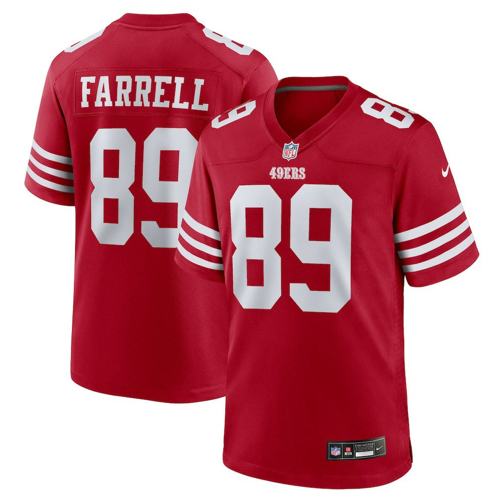San Francisco 49ers Luke Farrell Team Game Jersey | NFL Online