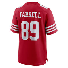 San Francisco 49ers Luke Farrell Team Game Jersey | NFL Online