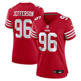 San Francisco 49ers Jordan Jefferson Women's Team Game Jersey | NFL On sale