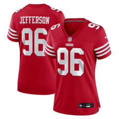 San Francisco 49ers Jordan Jefferson Women's Team Game Jersey | NFL On sale