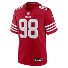 San Francisco 49ers Mykel Williams Team Game Jersey | NFL New