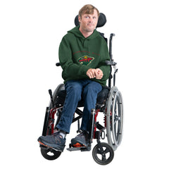 Minnesota Wild G-III Sports by Carl Banks Adaptive Classic Team Arc Fleece Hoodie - NHL Hoodies