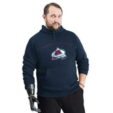 Colorado Avalanche G-III Sports by Carl Banks Adaptive Classic Team Arc Fleece Hoodie - NHL Hoodies