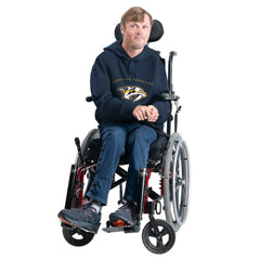 Nashville Predators G-III Sports by Carl Banks Adaptive Classic Team Arc Fleece Hoodie - NHL Hoodies