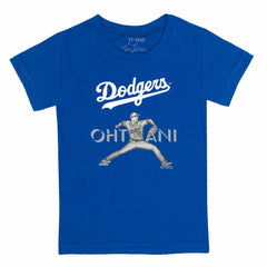 Shohei Ohtani Los Angeles Dodgers Tiny Turnip Youth Pitch Graphic T-Shirt - MLB T-shirts