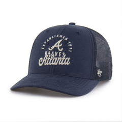 Atlanta Braves '47 Pitstop Trucker Adjustable Hat - MLB Hats