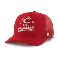 Cincinnati Reds '47 Pitstop Trucker Adjustable Hat - MLB Hats