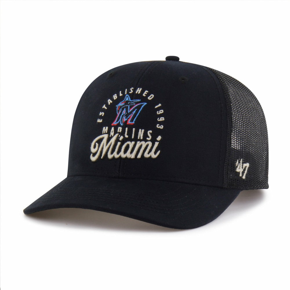 Miami Marlins '47 Pitstop Trucker Adjustable Hat - MLB Hats