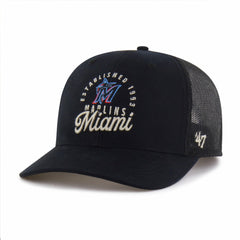 Miami Marlins '47 Pitstop Trucker Adjustable Hat - MLB Hats