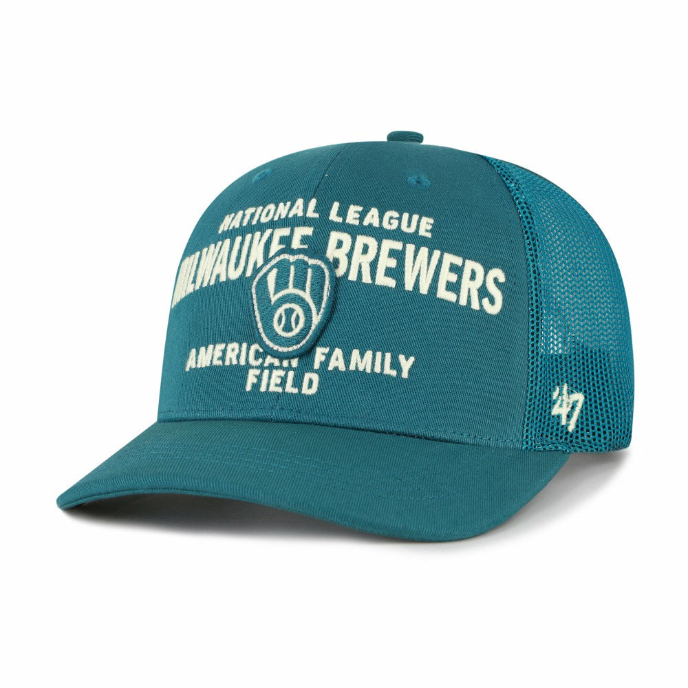 Milwaukee Brewers '47 Contemporary Hitch Adjustable Trucker Hat - MLB Hats