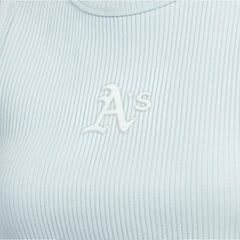 Athletics Starter Women's Pastels Ribbed Tank Top - MLB Tanks
