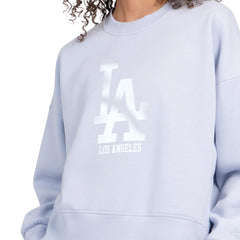 Los Angeles Dodgers Starter Women's Pastels Boxy Fleece Sweatshirt - MLB Sweatshirts
