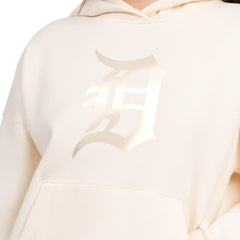 Detroit Tigers Starter Women's Pastel Relaxed Hoodie - MLB Hoodies