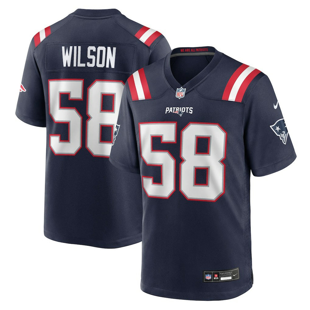 New England Patriots Jared Wilson Team Game Jersey | NFL Near me