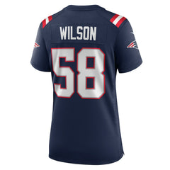 New England Patriots Jared Wilson Women's Team Game Jersey | NFL US