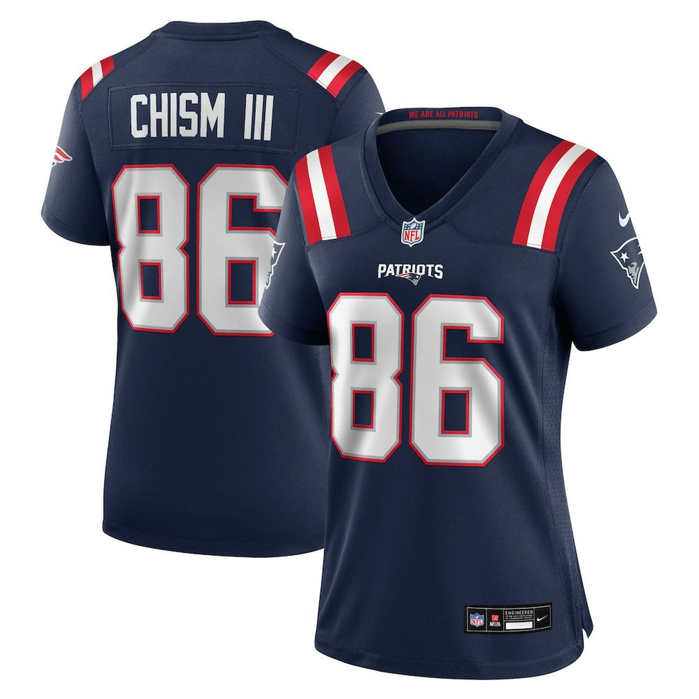 New England Patriots Efton Chism III Women's Team Game Jersey | NFL Outlet