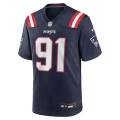 New England Patriots Elijah Ponder Team Game Jersey | NFL Near me