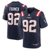 New England Patriots Joshua Farmer Team Game Jersey | NFL New