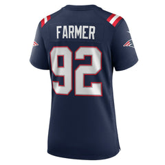 New England Patriots Joshua Farmer Women's Team Game Jersey | NFL New