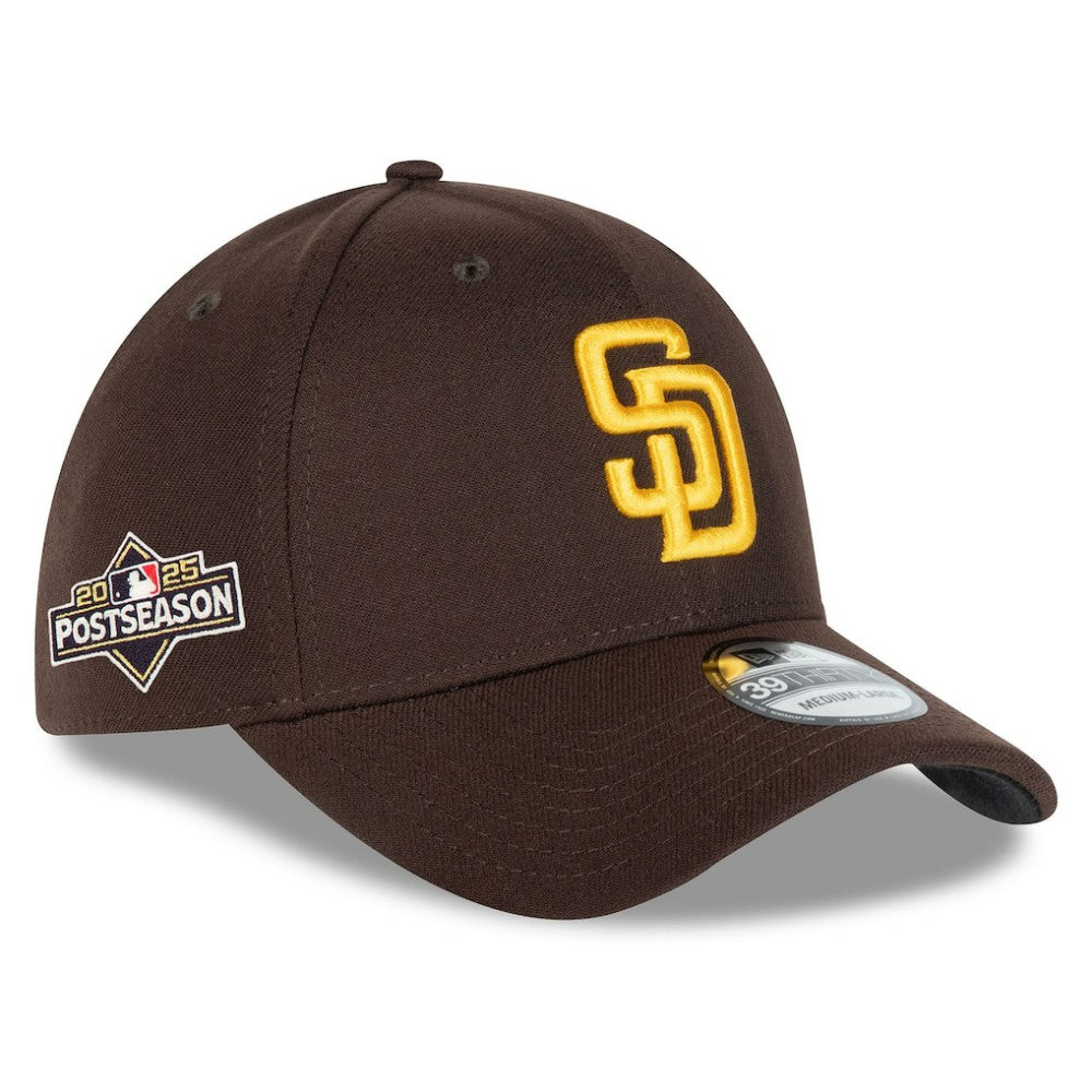 San Diego Padres New Era 2025 MLB Postseason Side Patch 39THIRTY Flex Hat - MLB Hats