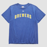 Milwaukee Brewers Majestic 2000s T-Shirt - MLB T-shirts