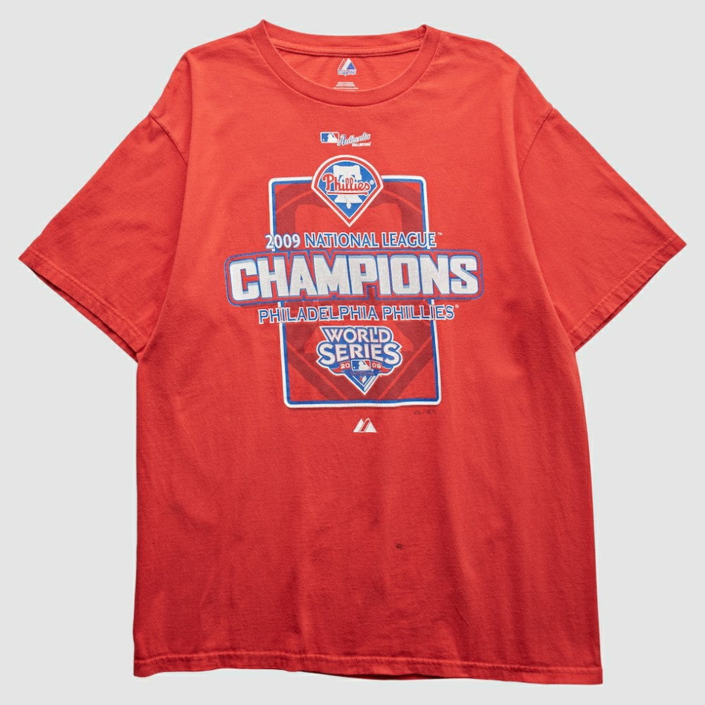Philadelphia Phillies Majestic 2009 T-Shirt - MLB T-shirts