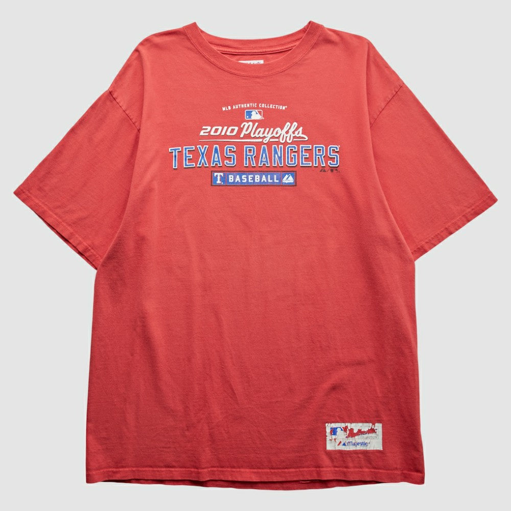 Texas Rangers Majestic 2010 T-Shirt - MLB T-shirts