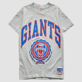 New York Giants Nutmeg Mills 90s T-Shirt | NFL Hot