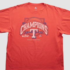 Texas Rangers Majestic 2011 T-Shirt - MLB T-shirts