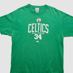 Green Boston Celtics Majestic 2000s T-Shirt | NBA