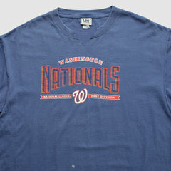 Washington Nationals Lee Apparel 2000s T-Shirt - MLB T-shirts