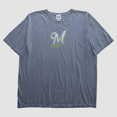Milwaukee Brewers Majestic 2000s T-Shirt - MLB T-shirts