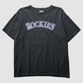 Colorado Rockies Majestic 2000s T-Shirt - MLB T-shirts