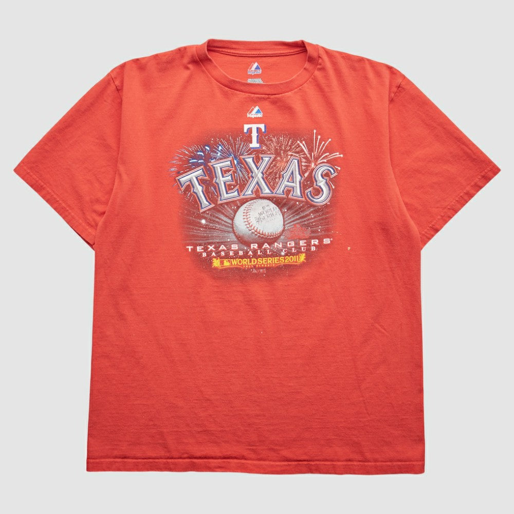 Texas Rangers Majestic 2011 T-Shirt - MLB T-shirts