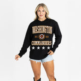 Washington Commanders Gameday Couture Women's Oversized Everyday Star Long Sleeve T-Shirt | NFL Hot