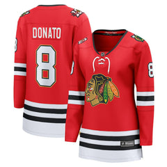 Ryan Donato Chicago Blackhawks Fanatics Women's Centennial Breakaway Player Jersey - NHL Jerseys
