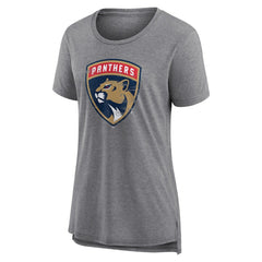 Florida Panthers Women's Heritage Custom Tri-Blend T-Shirt - NHL T-shirts
