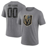 Vegas Golden Knights Heritage Custom Tri-Blend T-Shirt - NHL T-shirts