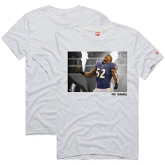 Baltimore Ravens Ray Lewis Homage Unisex Pay Homage Tri-Blend T-Shirt | NFL Sale