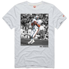 Miami Dolphins Dan Marino Homage Unisex Pay Homage Tri-Blend T-Shirt | NFL On sale