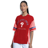 Philadelphia Phillies G-III 4Her by Carl Banks Women's Off-Season Oversized Top - MLB Tops