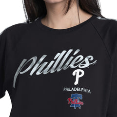 Philadelphia Phillies G-III 4Her by Carl Banks Women's Classic Play Cropped T-Shirt - MLB T-shirts