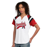 Arizona Diamondbacks Starter Women's Game On Notch Neck T-Shirt - MLB T-shirts