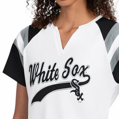 Chicago White Sox Starter Women's Game On Notch Neck T-Shirt - MLB T-shirts