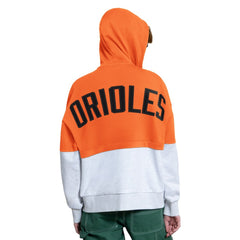 Baltimore Orioles Starter Women's Wishbone Full-Zip Hoodie - MLB Hoodies