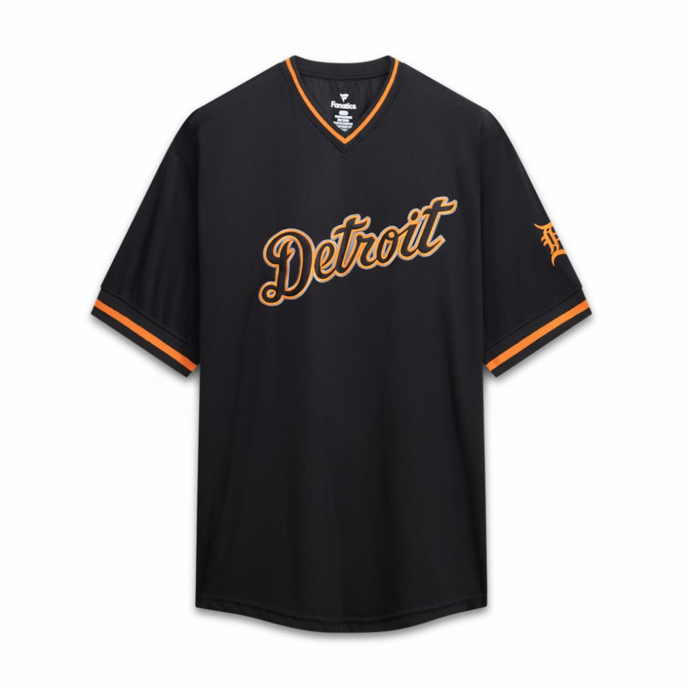 Detroit Tigers Fanatics Big & Tall Pop Texture V-Neck T-Shirt - MLB T-shirts