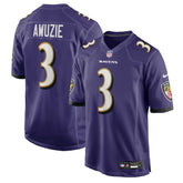 Baltimore Ravens Chidobe Awuzie Team Game Jersey | NFL Outlet