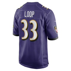 Baltimore Ravens Tyler Loop Team Game Jersey | NFL On sale